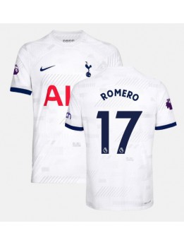 Moški Nogometna dresi replika Tottenham Hotspur Cristian Romero #17 Domači 2023-24 Kratek rokav
